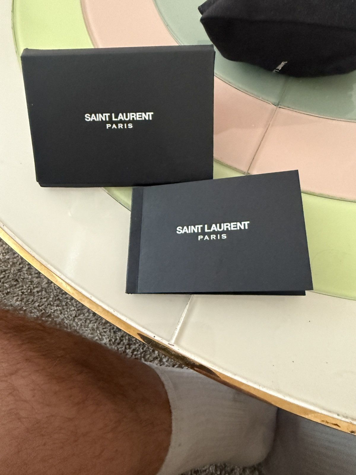Saint Laurent Paris SL24 Saint Laurent Mid Top Sneakers 610618 Size US 10 / EU 43 - 9 Thumbnail