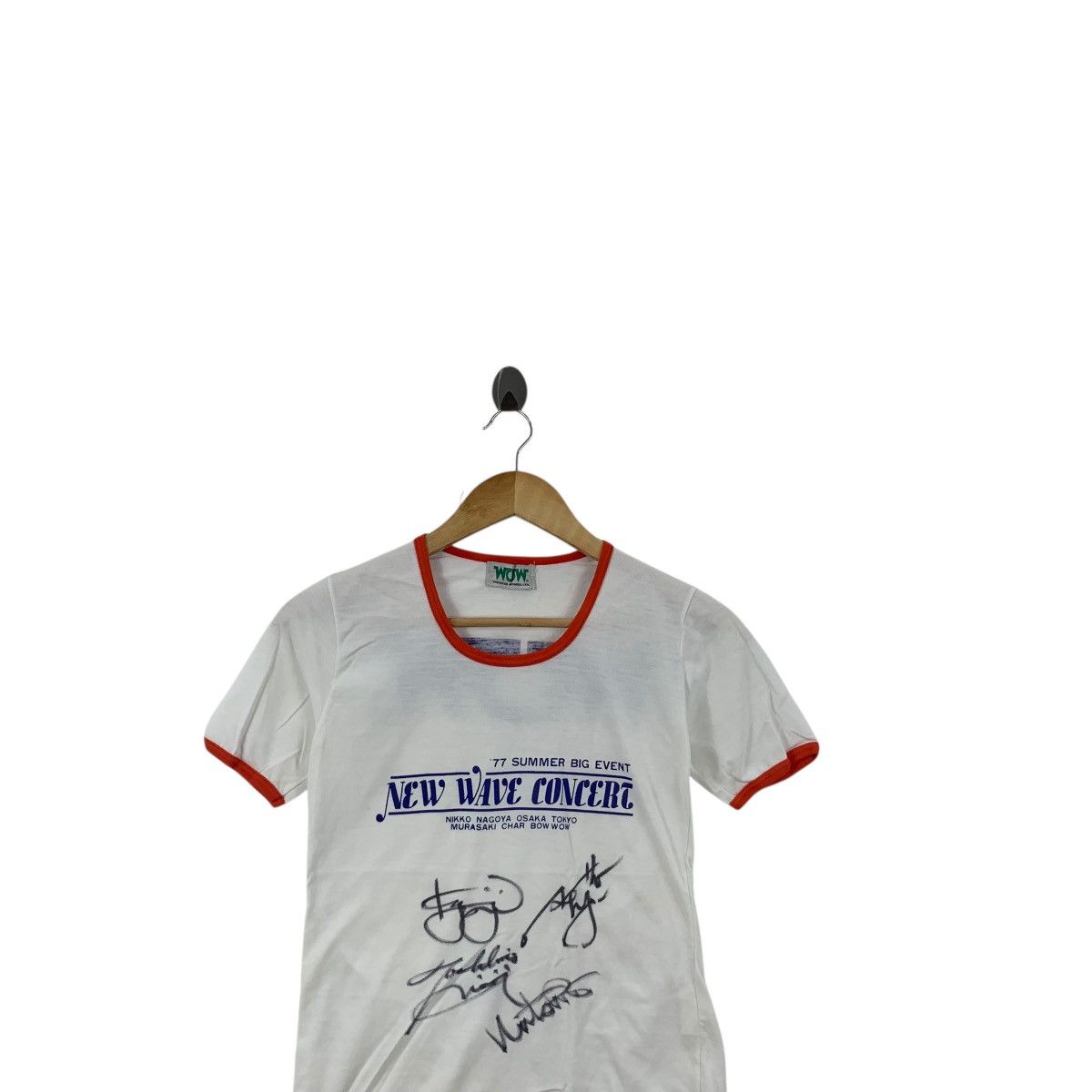 Band Tees Vintage 1977 BOW WOW WOW Band Malcolm Mclaren Tee Shirt Top Size L / US 10 / IT 46 - 2 Thumbnail