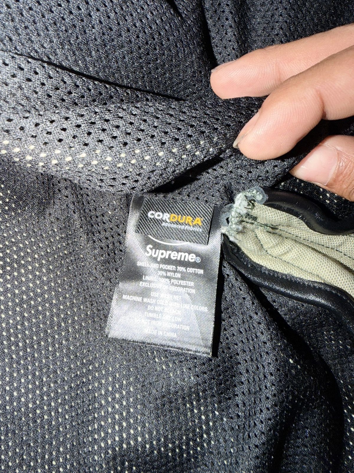 Supreme × Vanson Leathers Supreme Vanson leather cordura jacket Size US L / EU 52-54 / 3 - 14 Thumbnail
