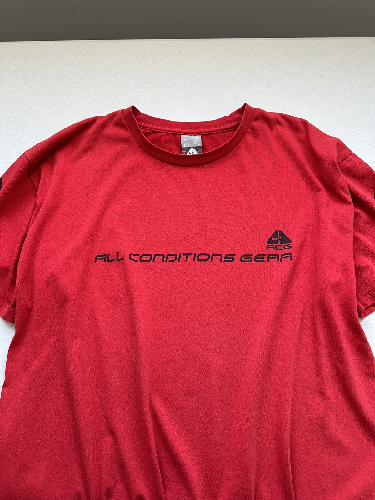 Nike ACG × Vintage Vintage Nike ACG Y2k Oversized T-Shirt Size US XXL / EU 58 / 5 - 7 Thumbnail