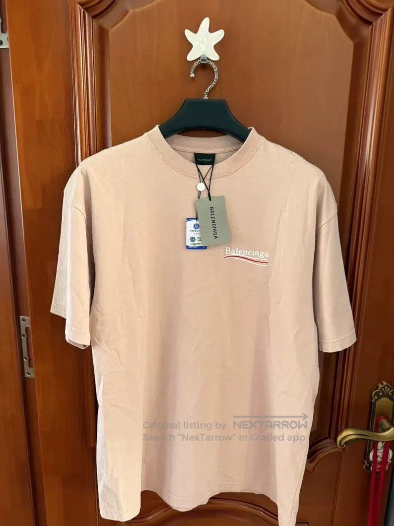Balenciaga Balenciaga Pink Coca-Cola Embroidered Short-Sleeve Size US S / EU 44-46 / 1 - 1 Thumbnail