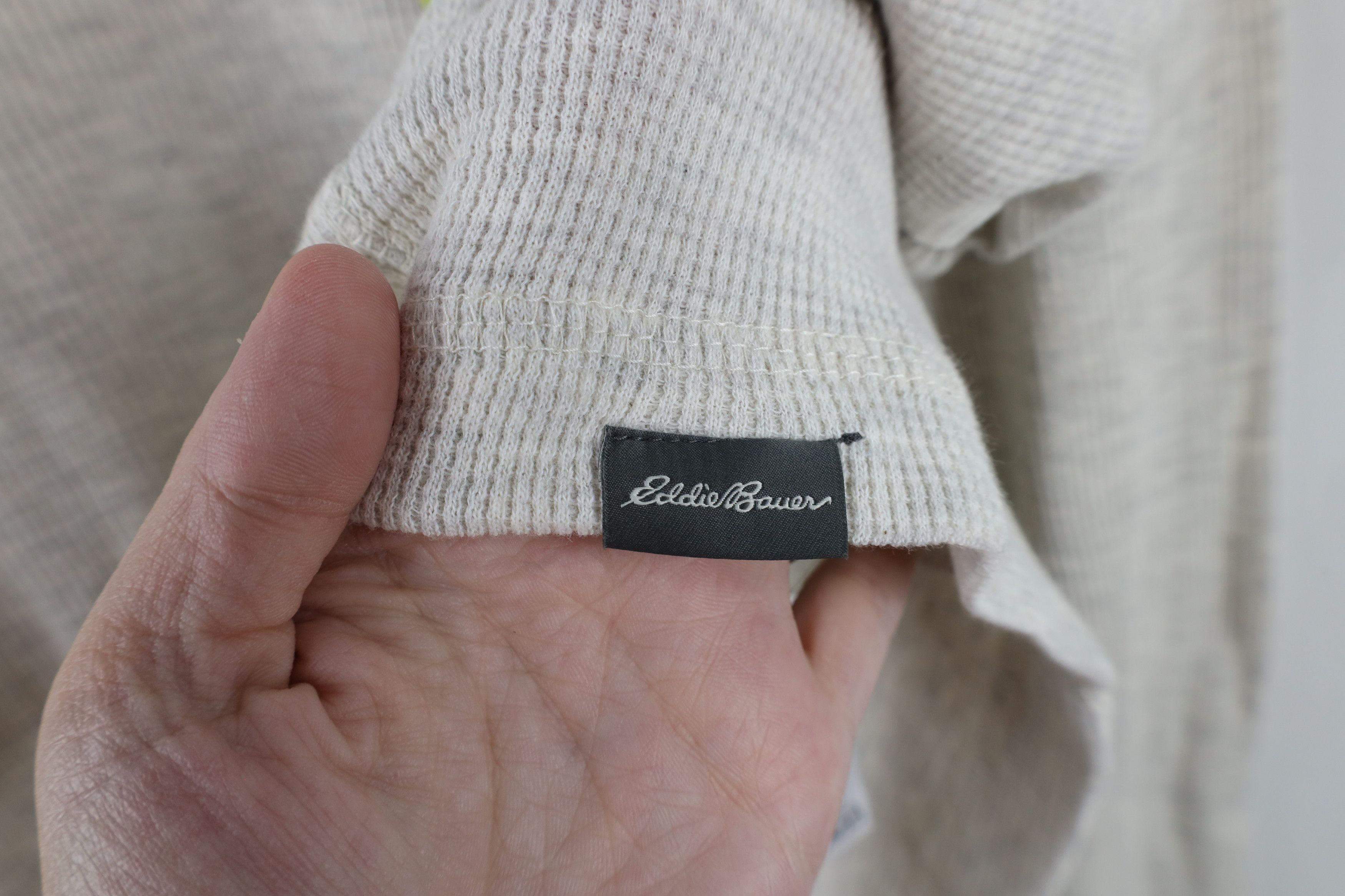 Eddie Bauer × Vintage Deadstock Vintage Eddie Bauer Knit Long Sleeve T-Shirt Size US XXL / EU 58 / 5 - 4 Thumbnail