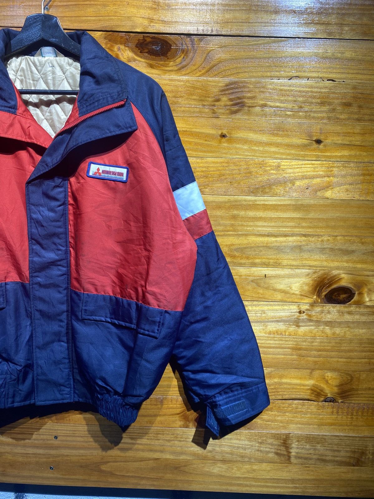 Japanese Brand Vintage Mitsubishi Shoji Sekiyu Jacket Japan Size US L / EU 52-54 / 3 - 4 Thumbnail
