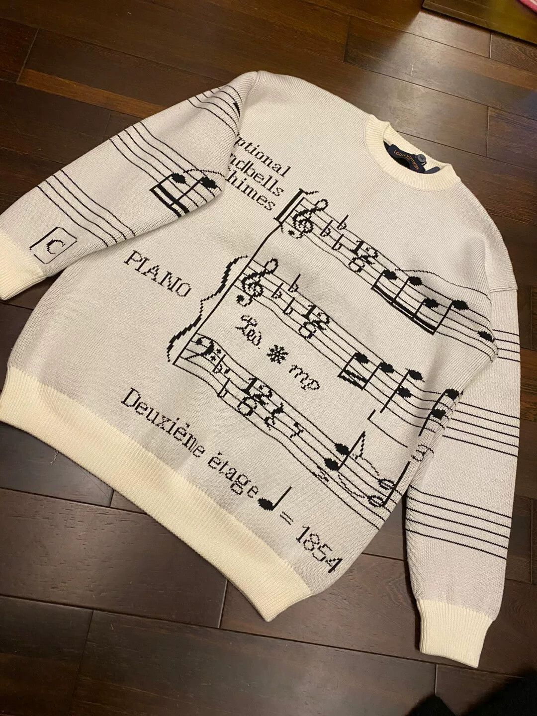 Louis Vuitton Music Note Sweater Size S