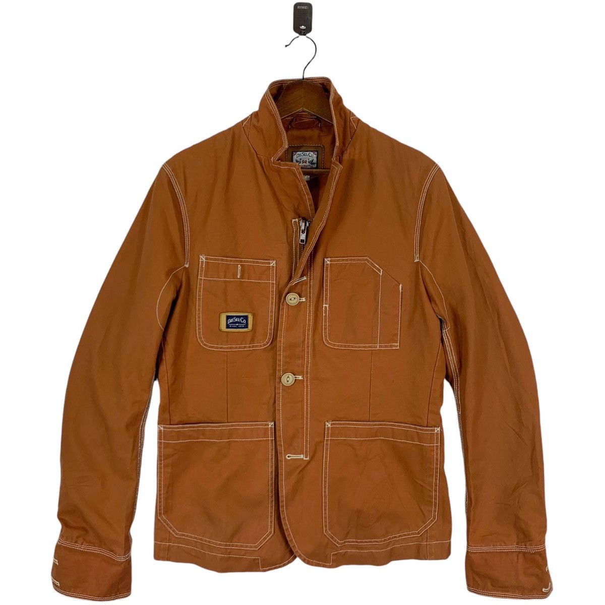 Diesel VINTAGE DIESEL CANVAS STYLE CARHARTT CHORE JACKET Size L / US 10 / IT 46 - 1 Thumbnail