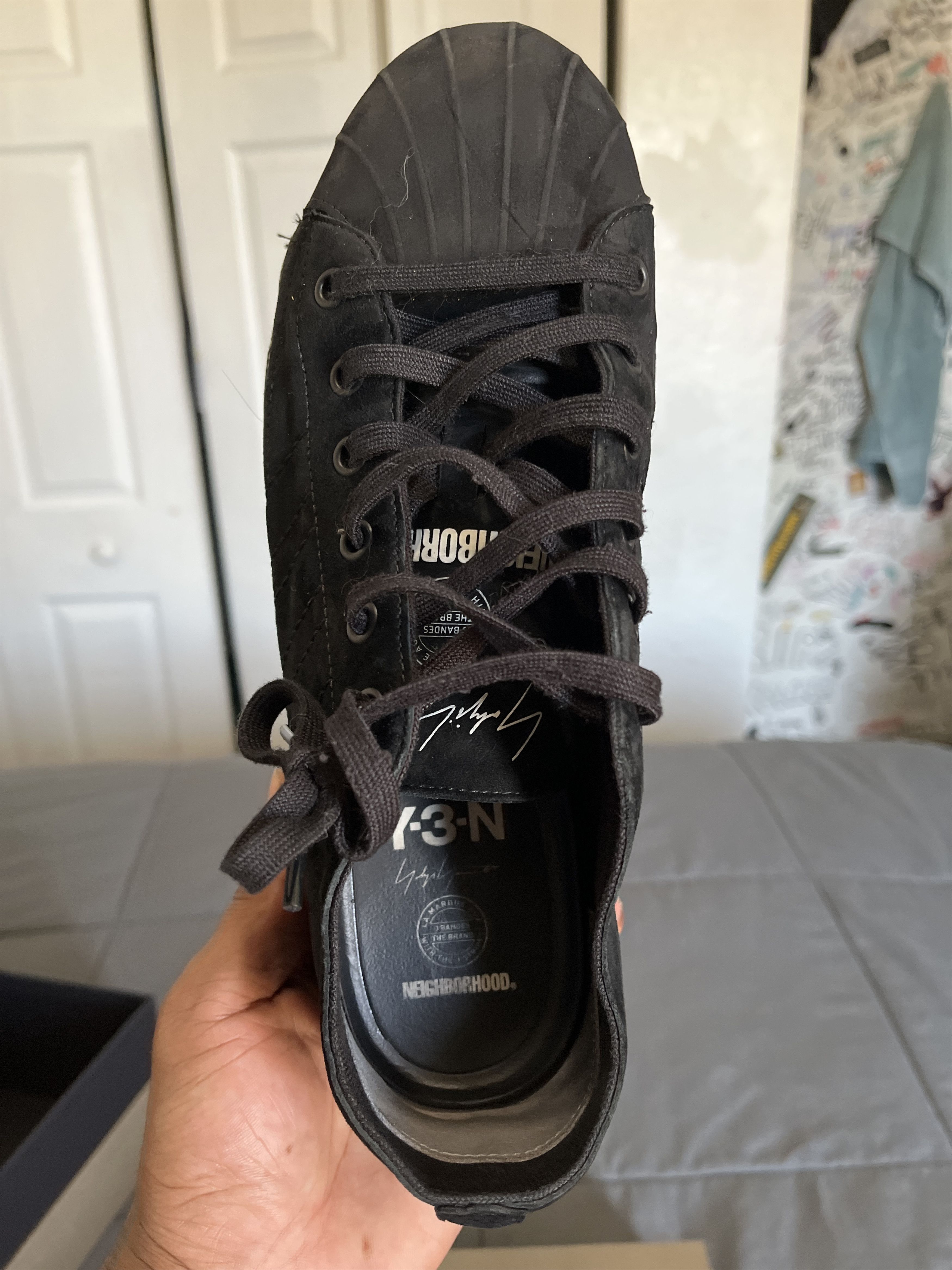Yohji Yamamoto Y3 NBHD NIZZASTAR LO Size US 9.5 / EU 42-43 - 3 Thumbnail