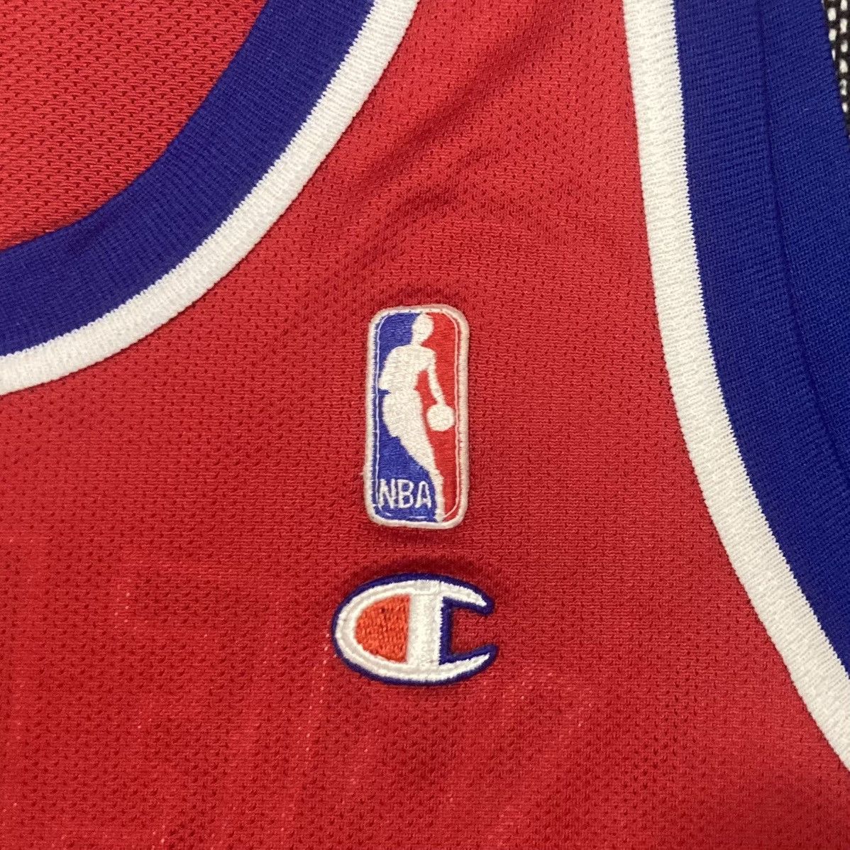 Champion × NBA × Vintage VTG 90’s Washington Bullets Chris Webber NBA Jersey Champion Size US XL / EU 56 / 4 - 4 Thumbnail