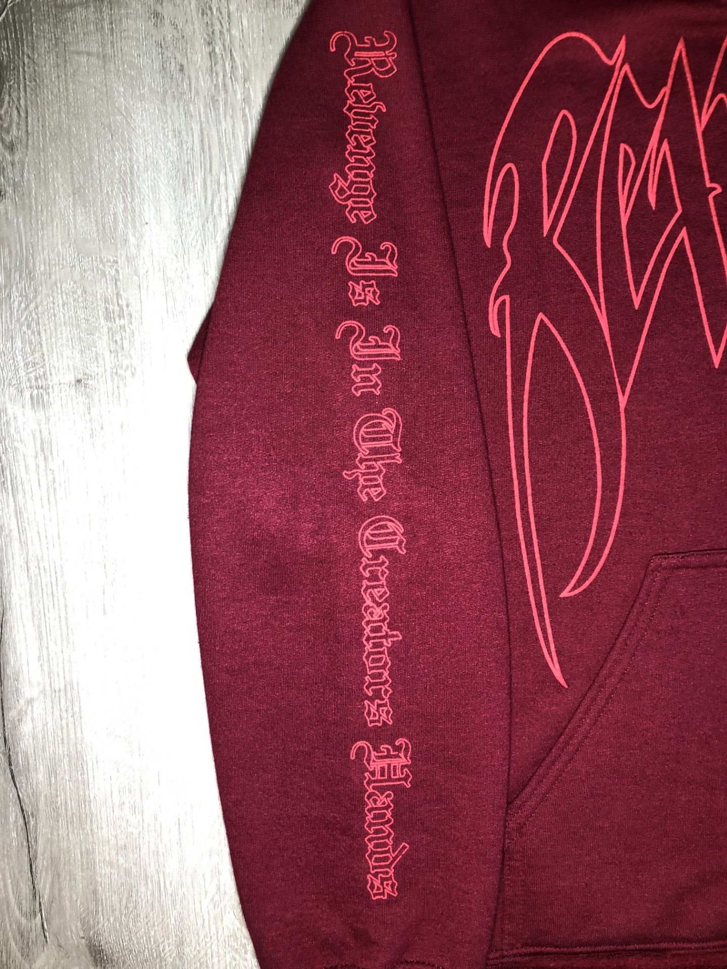 Revenge Revenge Red Kill Hoodie Size US S / EU 44-46 / 1 - 3 Thumbnail
