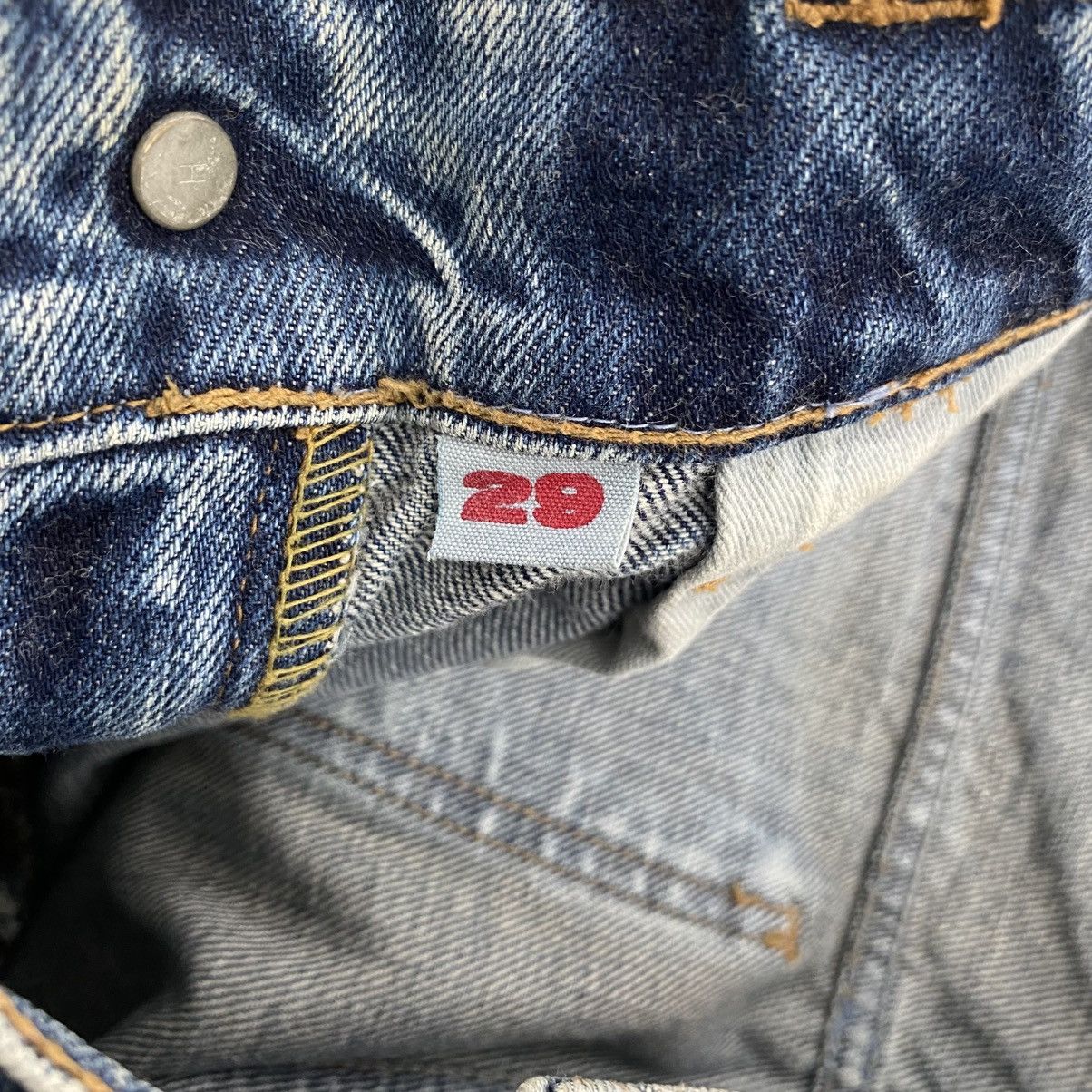Blue Blue Japan 2000’s Blue Blue Japan Stonewashed Denim Flared Jeans Size US 29 - 14 Thumbnail