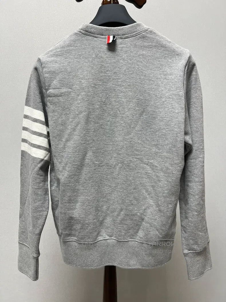 Thom Browne Thom Browne Grey hoodie Size US M / EU 48-50 / 2 - 2 Thumbnail