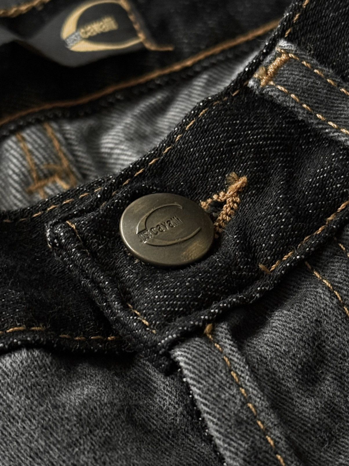 Just Cavalli Just Cavalli Bootcut Denim Pants Size US 31 - 6 Thumbnail