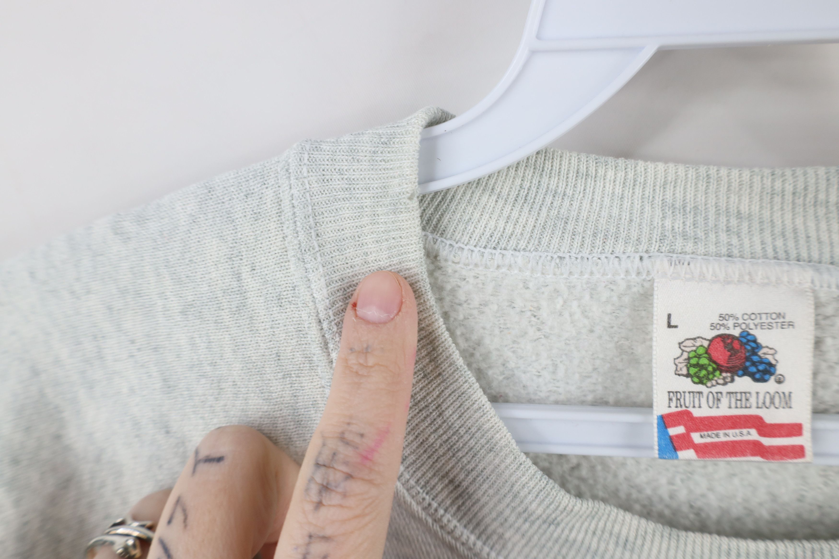Vintage Vintage 90s Streetwear American Indian Sweatshirt USA Size L / US 10 / IT 46 - 5 Thumbnail