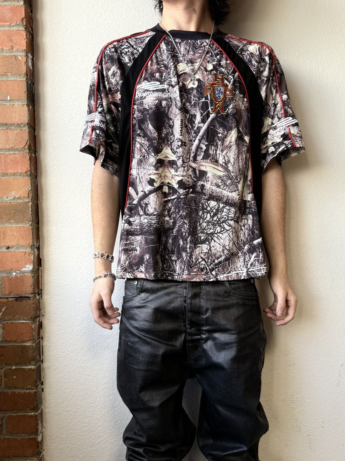 HMDD HMDD Camo Print Soccer Jersey Size US S / EU 44-46 / 1 - 1 Thumbnail