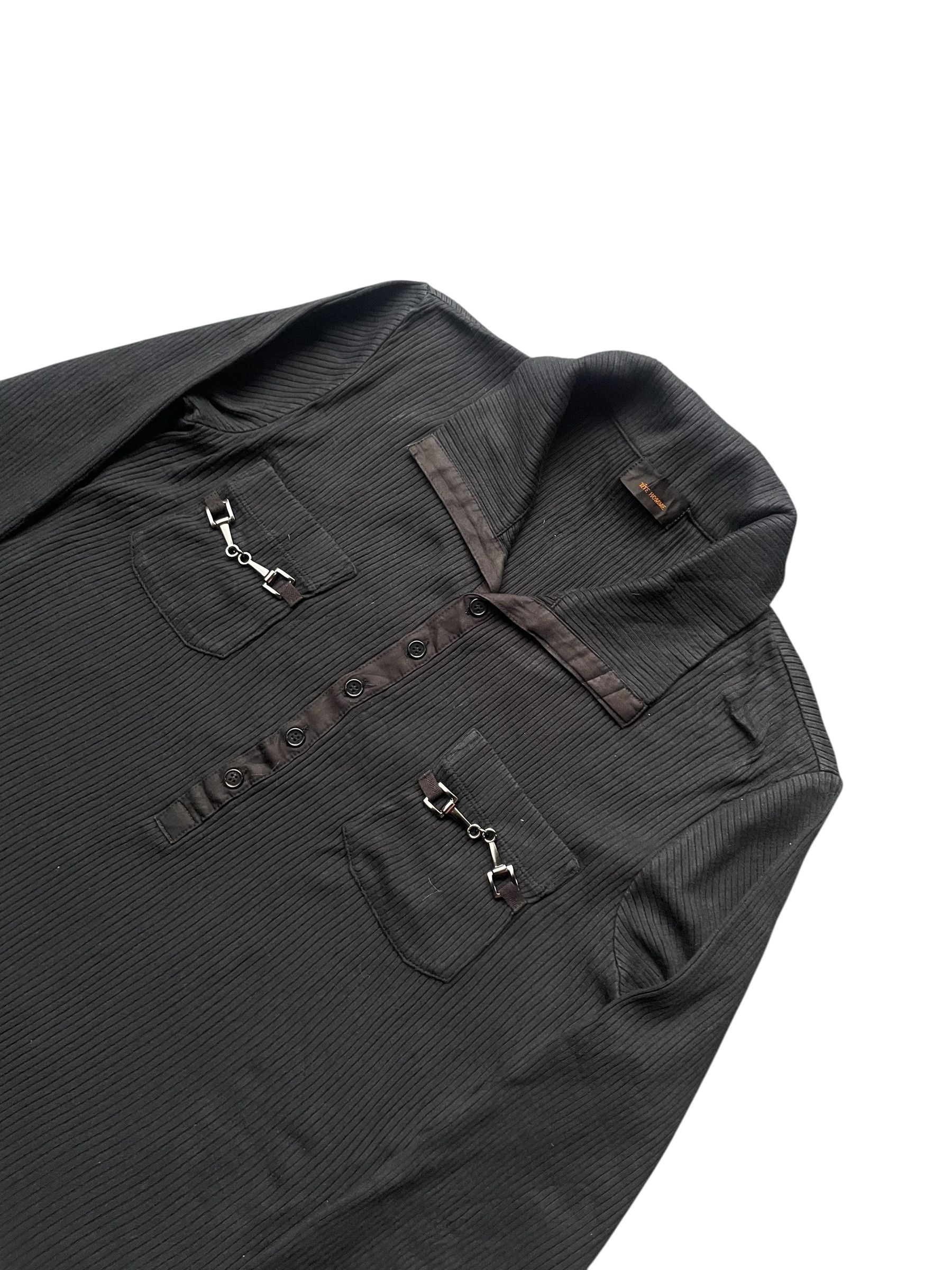 Tete Homme Tete Homme Long Sleave Polo Tshirt Size US S / EU 44-46 / 1 - 3 Thumbnail
