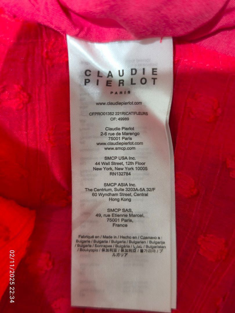 Other Dress Claudie Pierlot Size L / US 10 / IT 46 - 3 Thumbnail