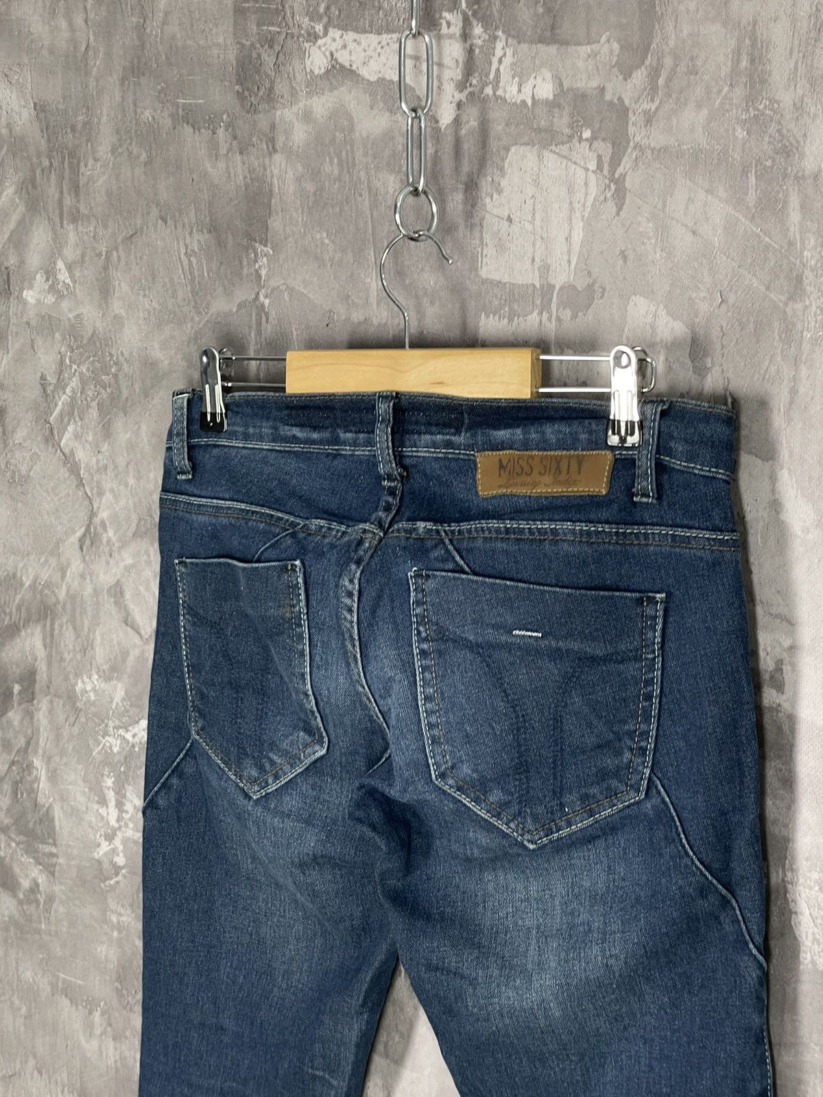 Miss Sixty × Vintage Y2K Miss Sixty Denim Slim Jeans Vintage 90s Size 26" / US 2 / IT 38 - 8 Thumbnail
