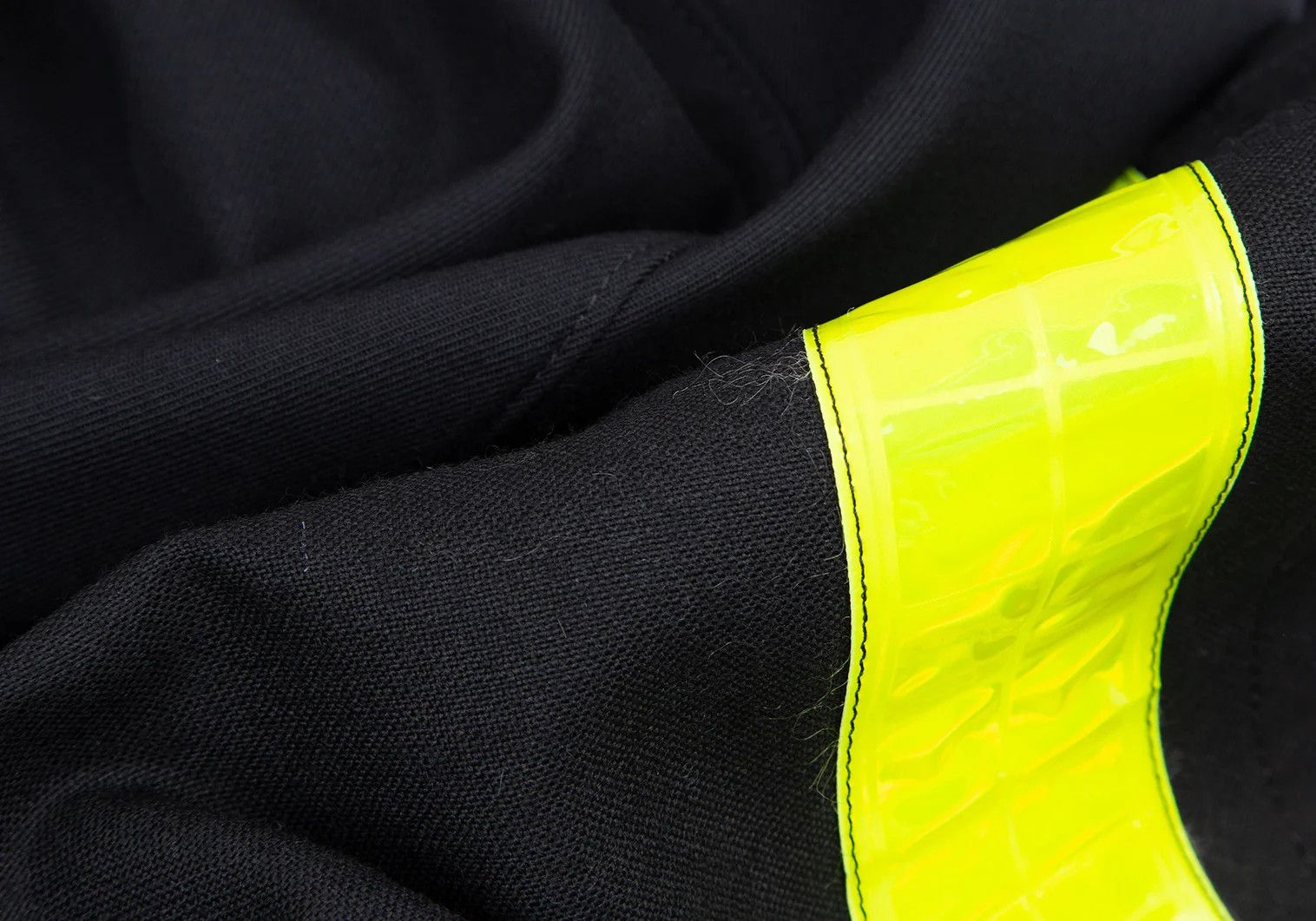 Junya Watanabe Reflective Decor Wool Coat in Navy Yellow, Size S Size US S / EU 44-46 / 1 - 17 Thumbnail