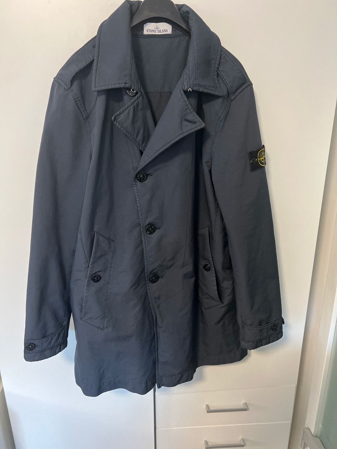 Stone Island Stone Island David TC Coat Navy Blue size XL Size US XL / EU 56 / 4 - 11 Thumbnail