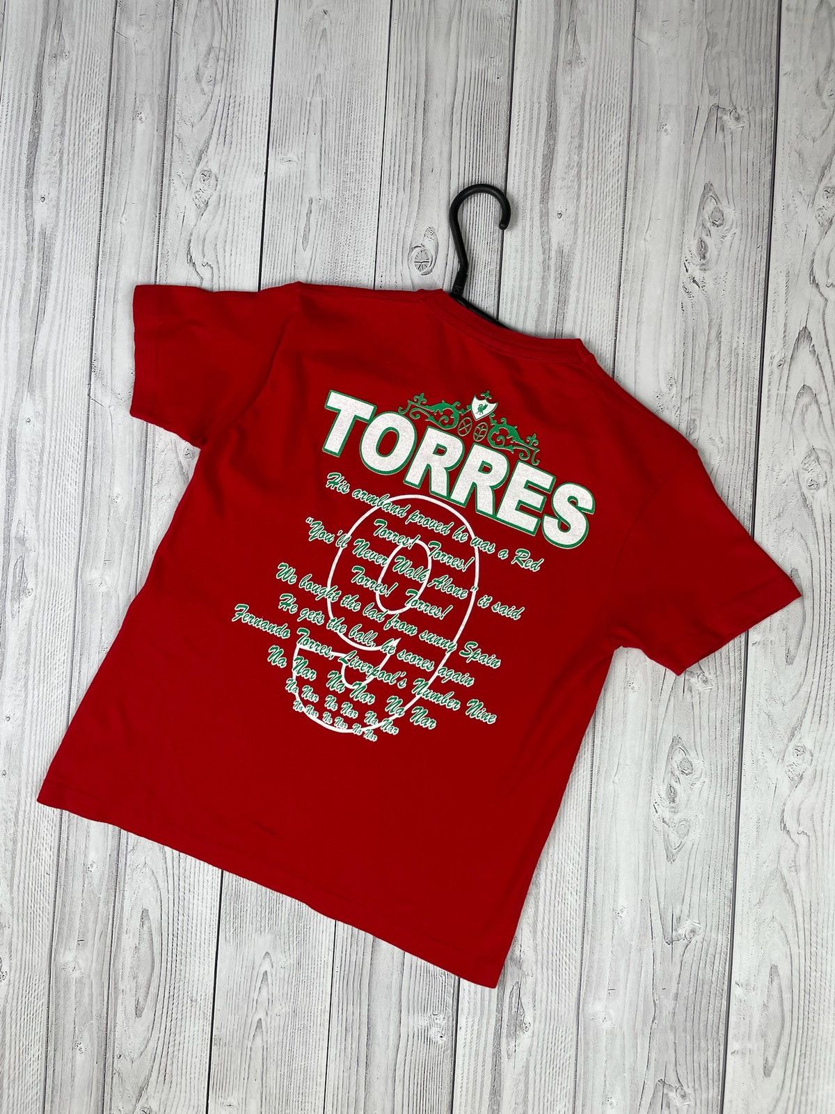 Vintage Vintage Torres 9 soccer tee very Rare size Kids Size US XXS / EU 40 - 2 Thumbnail