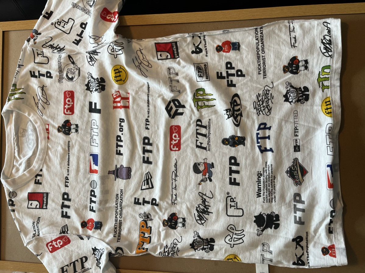 Fuck The Population FTP 13th YEAR ANNIVERSARY Size US M / EU 48-50 / 2 - 8 Thumbnail