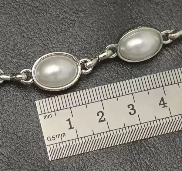 Vintage Masumizu x Juri Pearl Layer Waist Metal Wallet Chain Size ONE SIZE - 4 Thumbnail