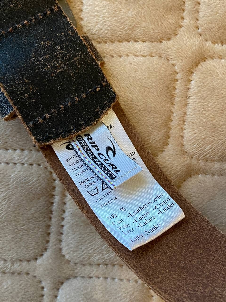 Rip Curl Vintage Rip Curl Y2K Surf Leather Belt Size ONE SIZE - 17 Thumbnail