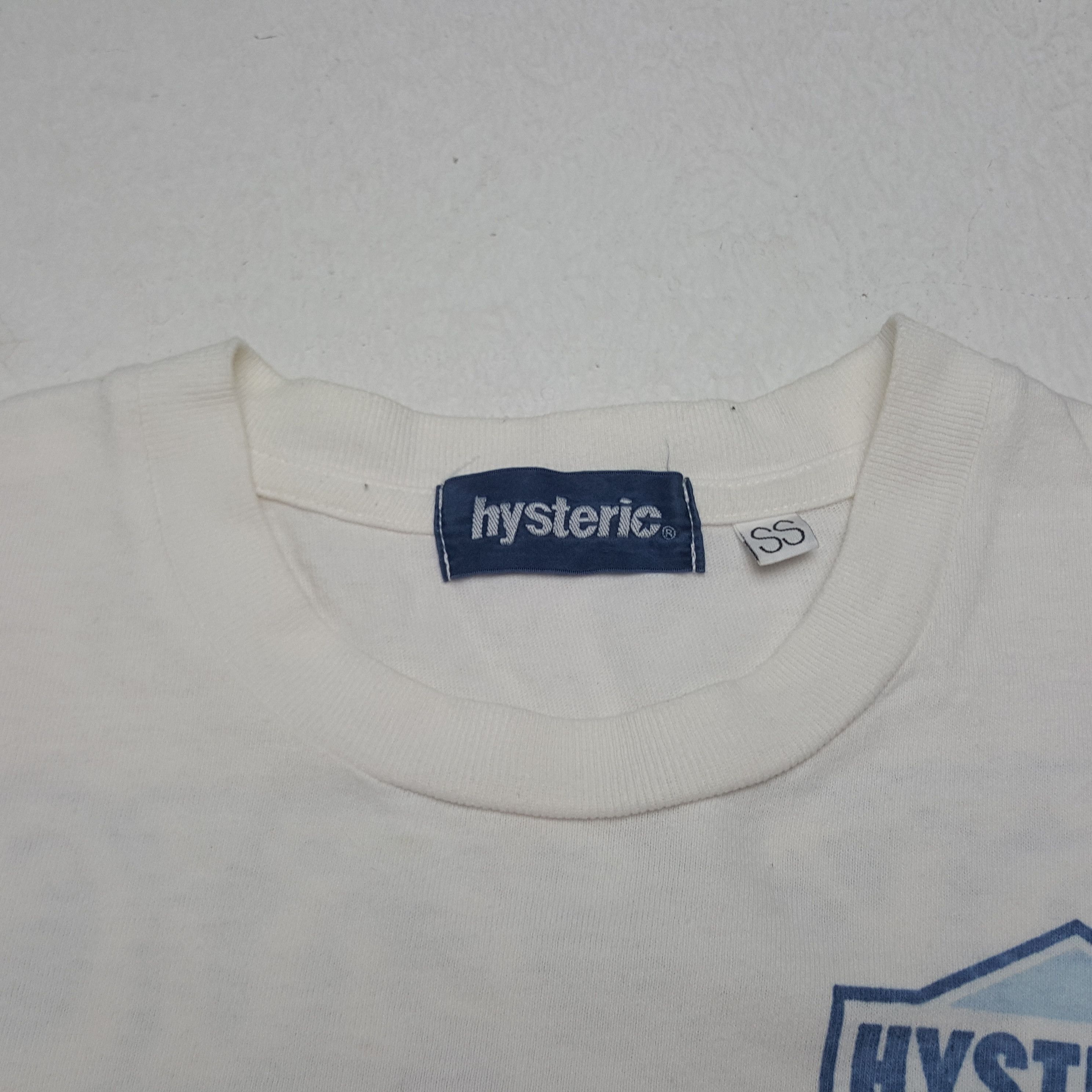 Hysteric Glamour × Japanese Brand × Vintage Vintage Hysteric Glamour Japanese Brand Ski Art Tshirt Size US XS / EU 42 / 0 - 5 Thumbnail