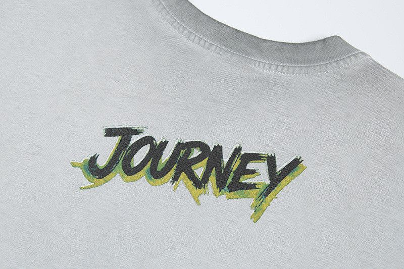 Japanese Brand Distressed anime boy print short-sleeved t-shirt for men Size US M / EU 48-50 / 2 - 6 Thumbnail