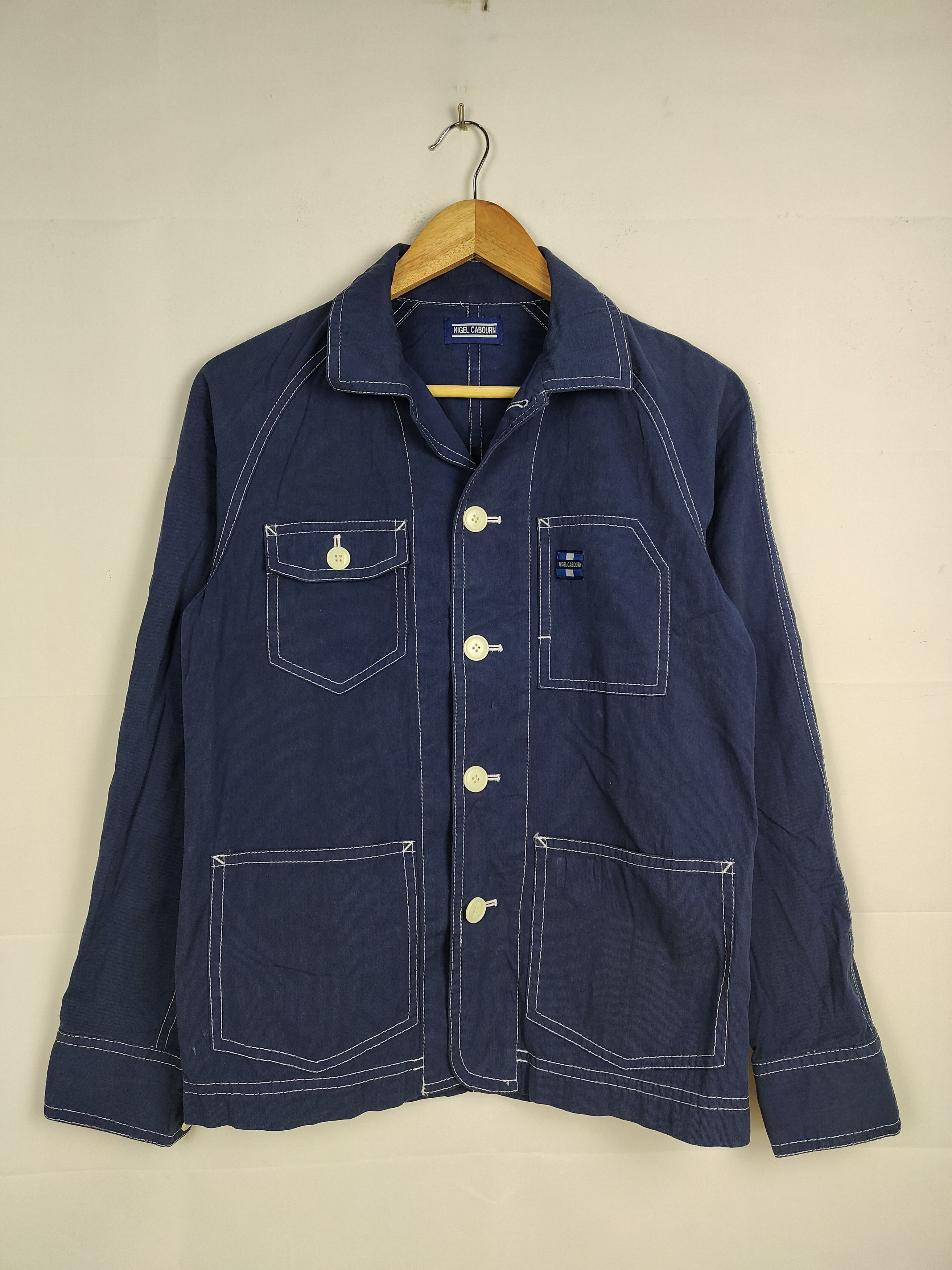 Nigel Cabourn Nigel Cabourn Workwear Chore Jacket Size US S / EU 44-46 / 1 - 1 Thumbnail