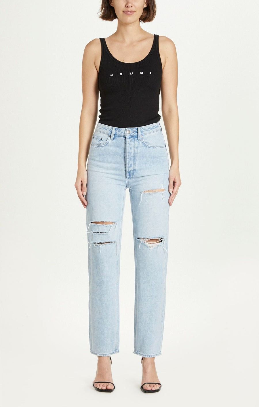 Ksubi KSUBI Brooklyn Jean Sense Sliced Size 25 Size 25" / US 0 / IT 36 - 1 Thumbnail