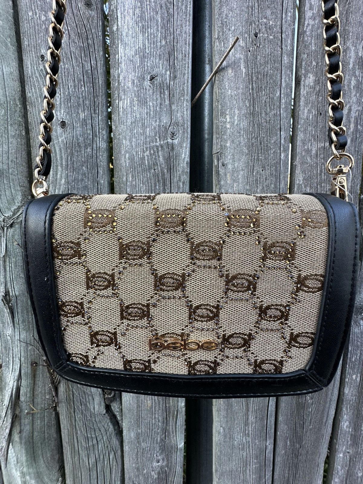 Bebe Bebe Bedazzled mini purse Size ONE SIZE - 4 Thumbnail