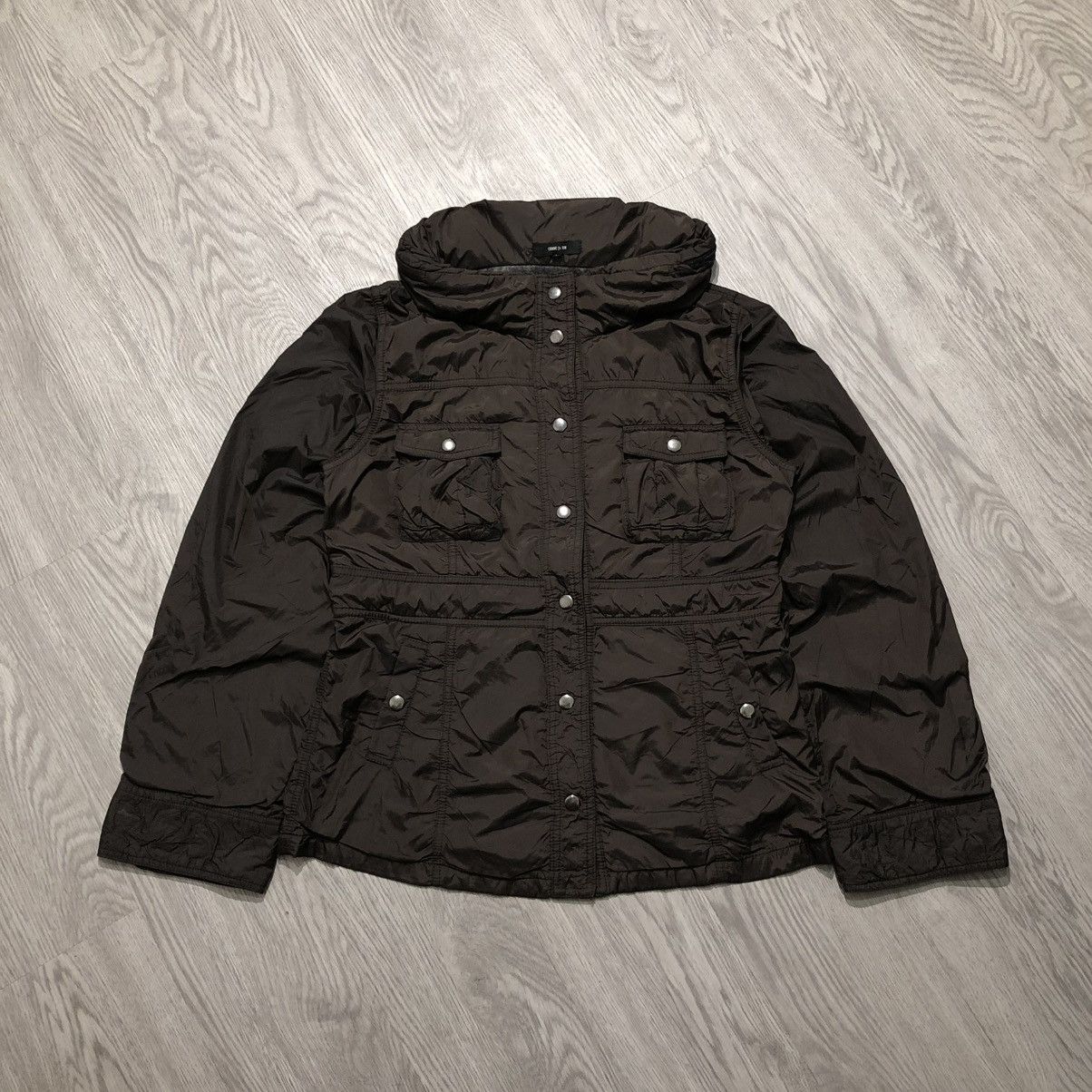 2000s Comme Ca Ism Jacket Luxury With Hoodie Dark Brown