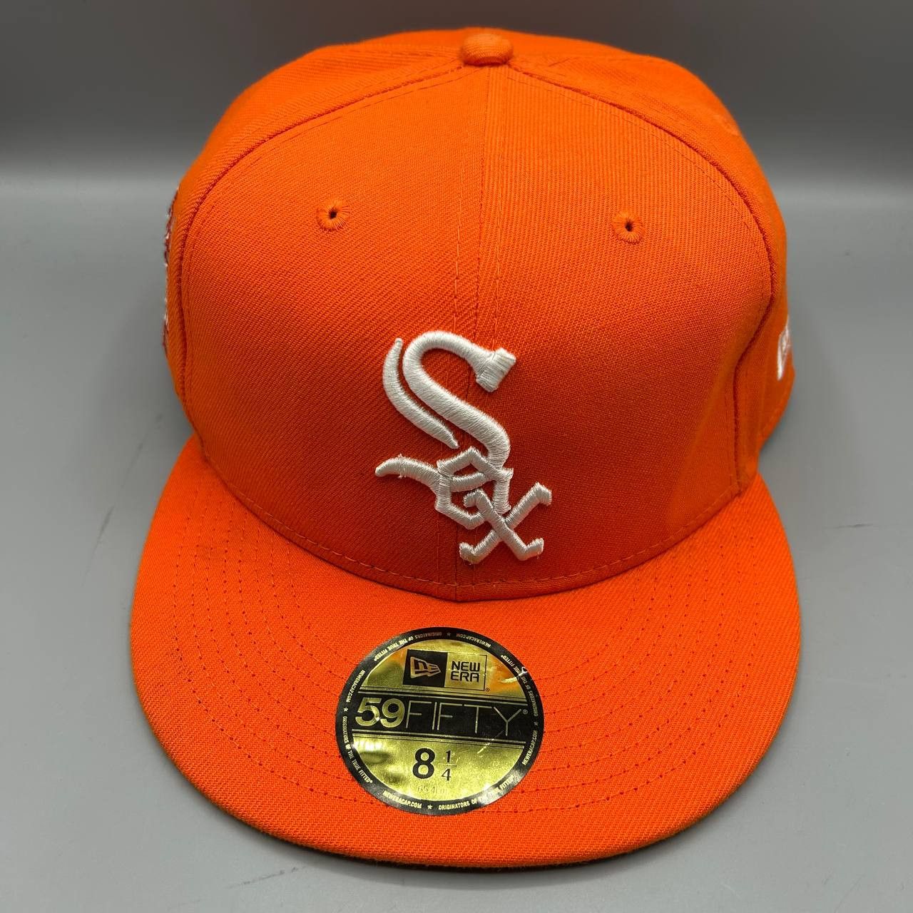 New Era Chicago White Sox Hat Men 8 1/4 World Series MLB Fitted Cap Size ONE SIZE - 1 Thumbnail