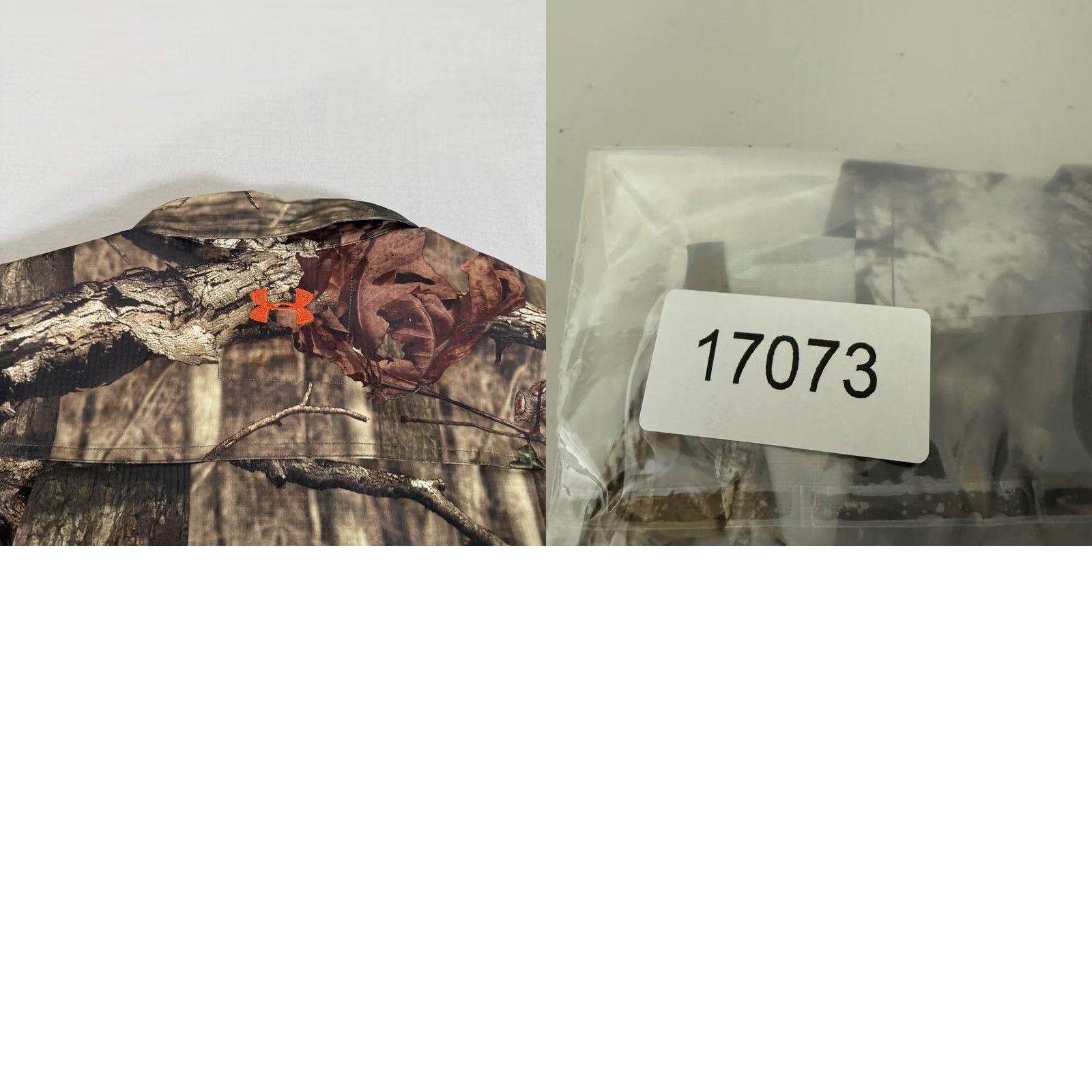 Under Armour Under Armour Shirt Mens Large Brown Break Up Infinity Camo Button Up Hunting Size US L / EU 52-54 / 3 - 9 Thumbnail