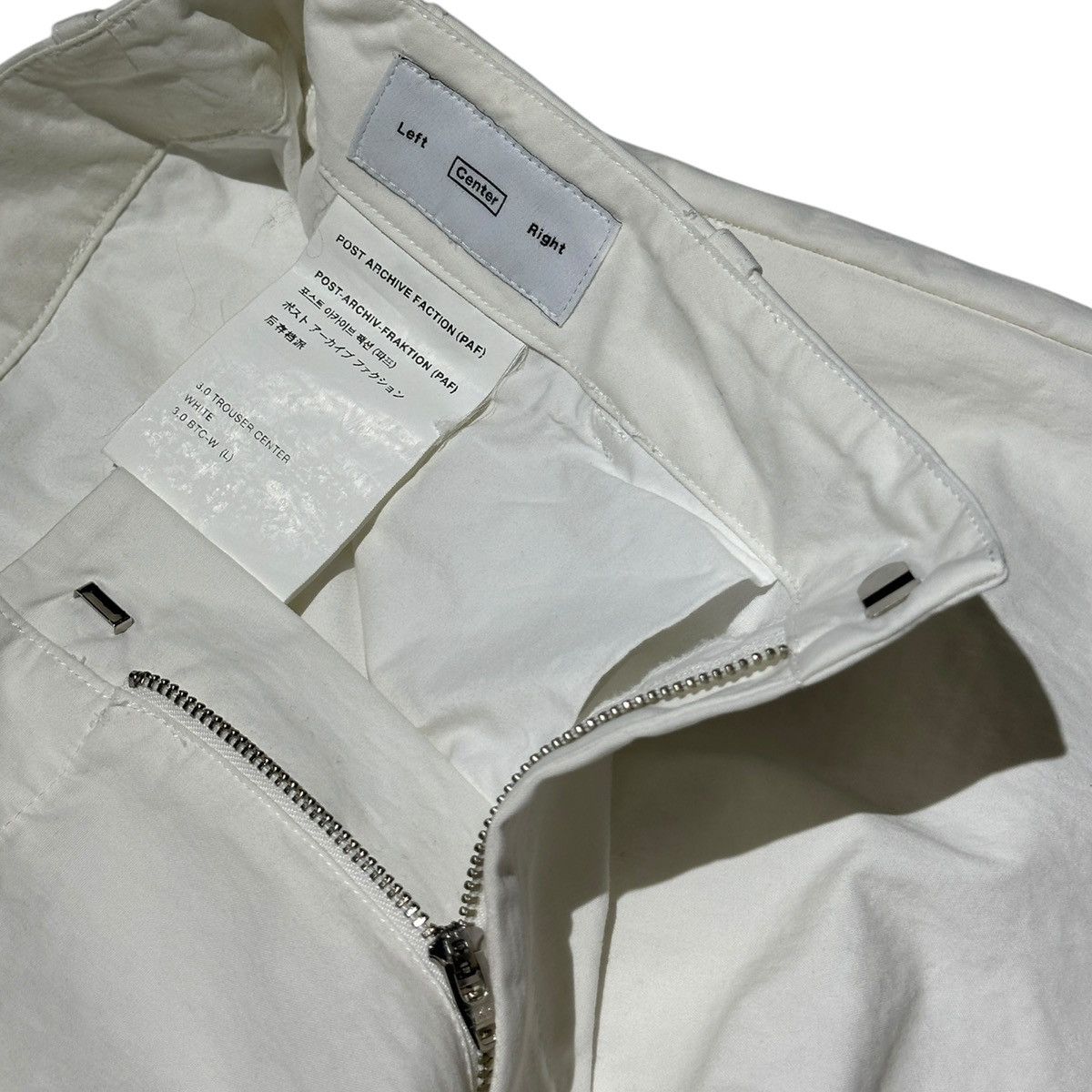 POST ARCHIVE FACTION (PAF) Cinch leg articulated trouser Size US 32 / EU 48 - 3 Thumbnail