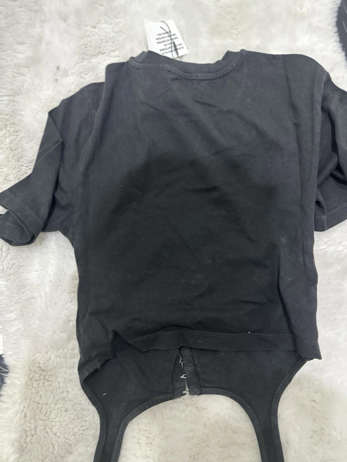 Zara Zara grey washed effect T-Shirt with long straps Size S Size S / US 4 / IT 40 - 4 Thumbnail