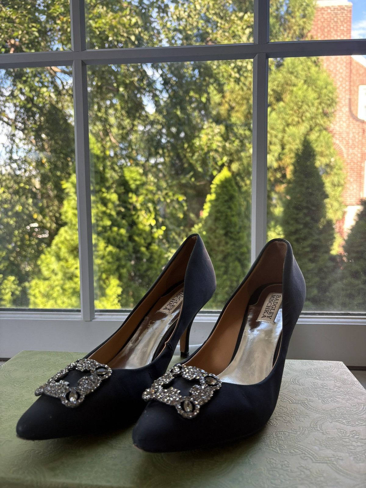 Badgley Mischka Badgley Mischka Collection Cher Crystal Pump heels Size US 8.5 / IT 38.5 - 1 Thumbnail