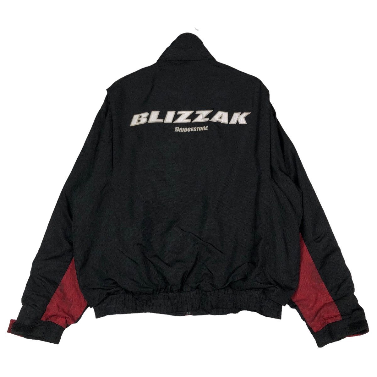 Japanese Brand 🔥Vintage Bomber Jacket Worker Bridgestone Big Logo Size US L / EU 52-54 / 3 - 8 Thumbnail