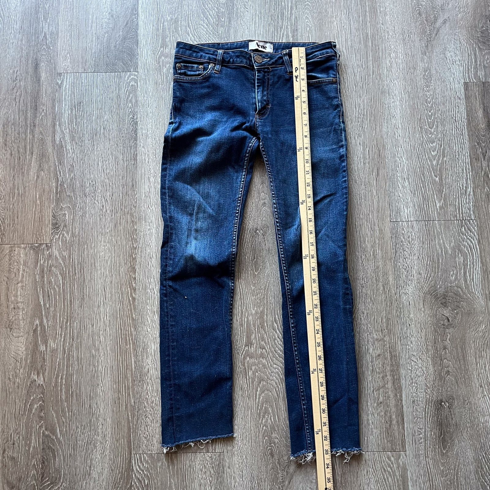 Acne Studios ACNE Studios Skinny Straight Leg Womens Denim Jeans Tight Size 26" / US 2 / IT 38 - 10 Thumbnail