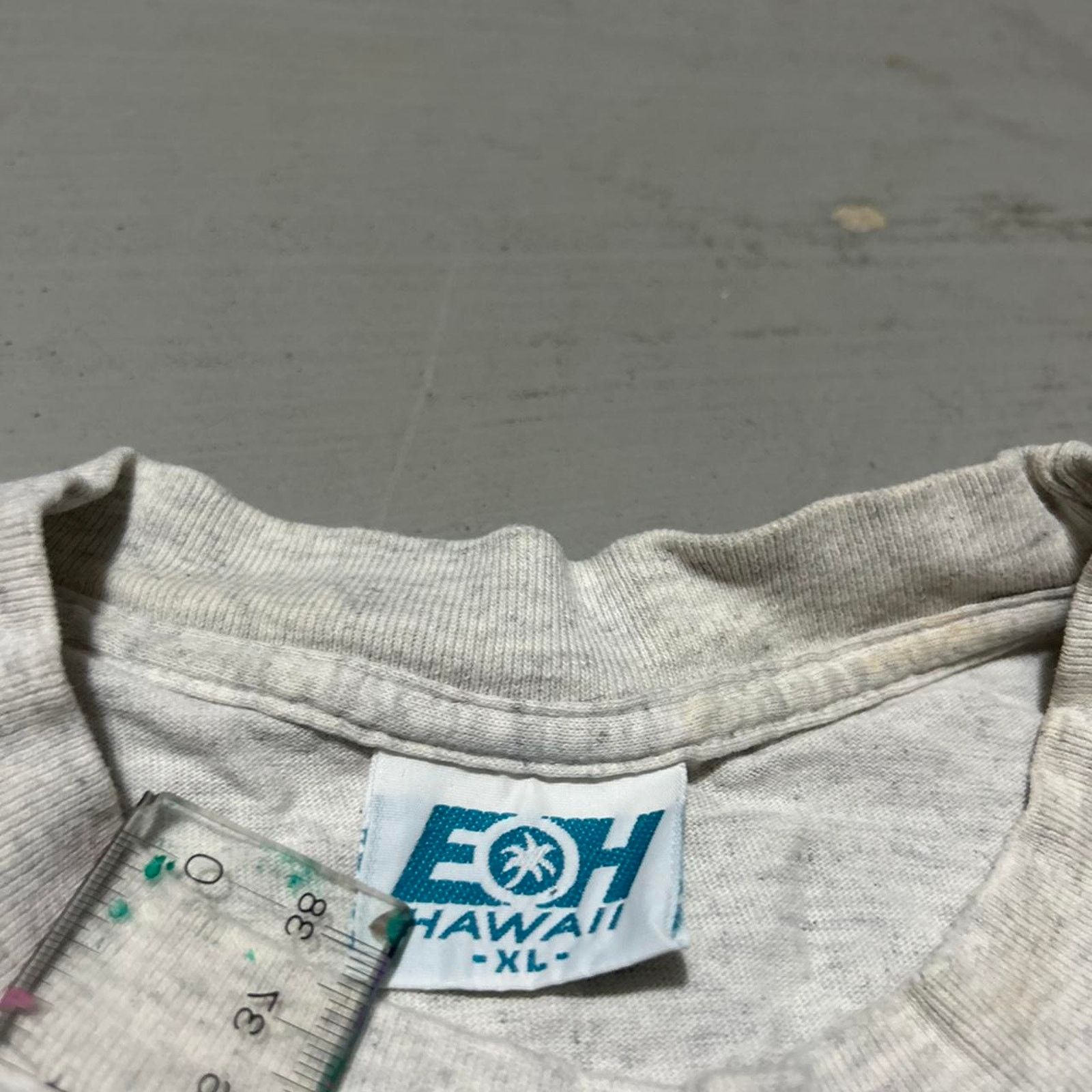 Other **Grey Vintage 90s Hawaiian Kine Sushi Bar T-Shirt Size US XL / EU 56 / 4 - 5 Thumbnail