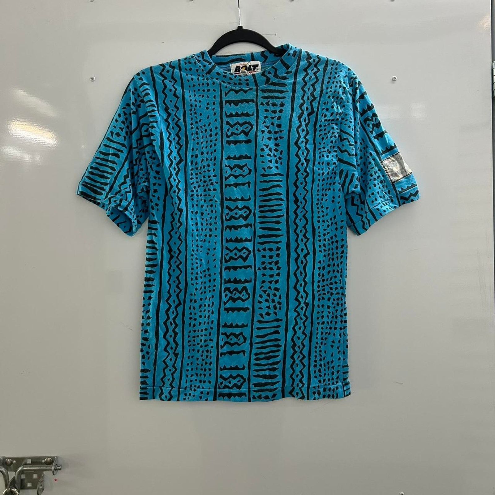Other VTG Blue and black Lightning Bolt tee Size S / US 4 / IT 40 - 1 Thumbnail