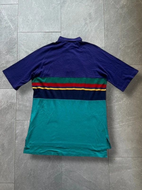 Polo Ralph Lauren Polo Ralph Lauren Size M Polo Shirt Color Block Fine Cotton Size US M / EU 48-50 / 2 - 6 Thumbnail