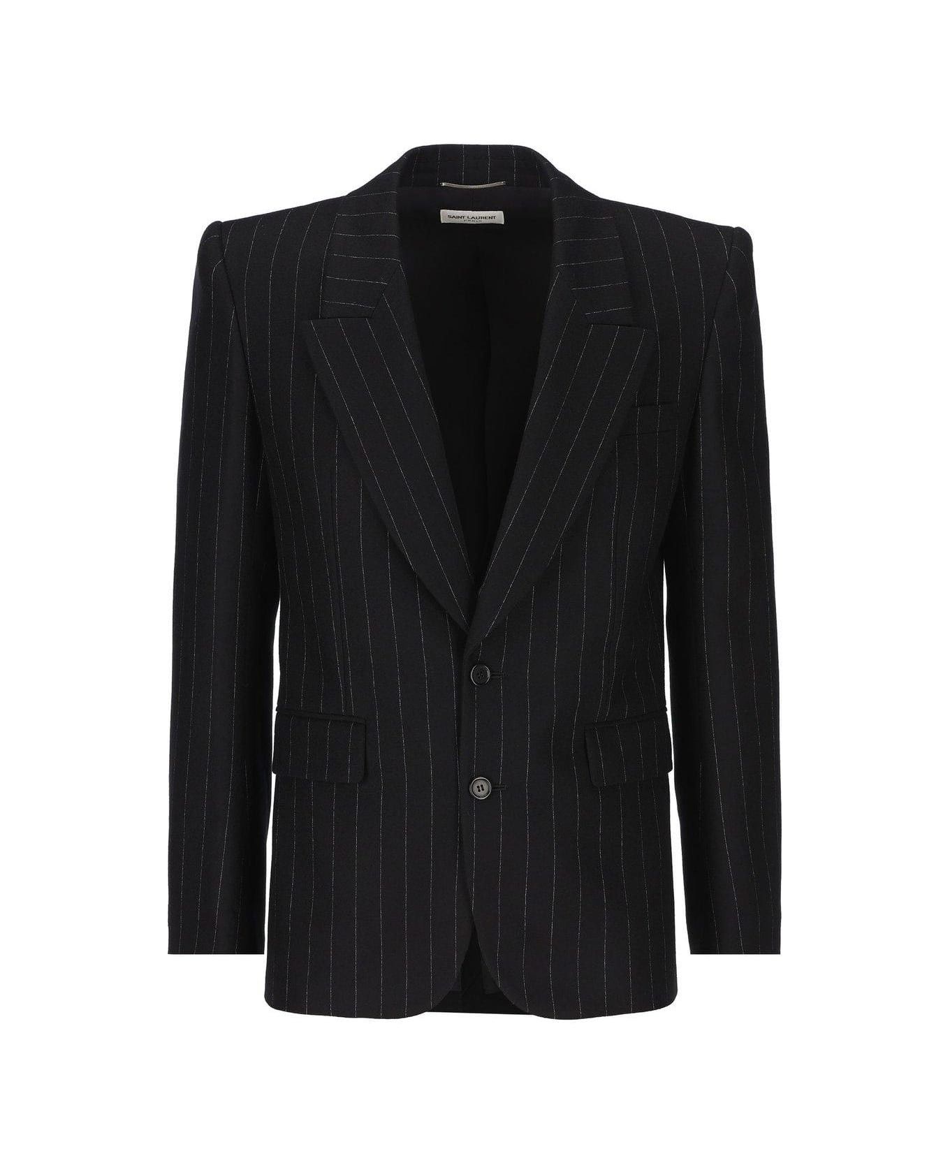 o1bcso1str0125 Veste Boutons Col Piq in Black