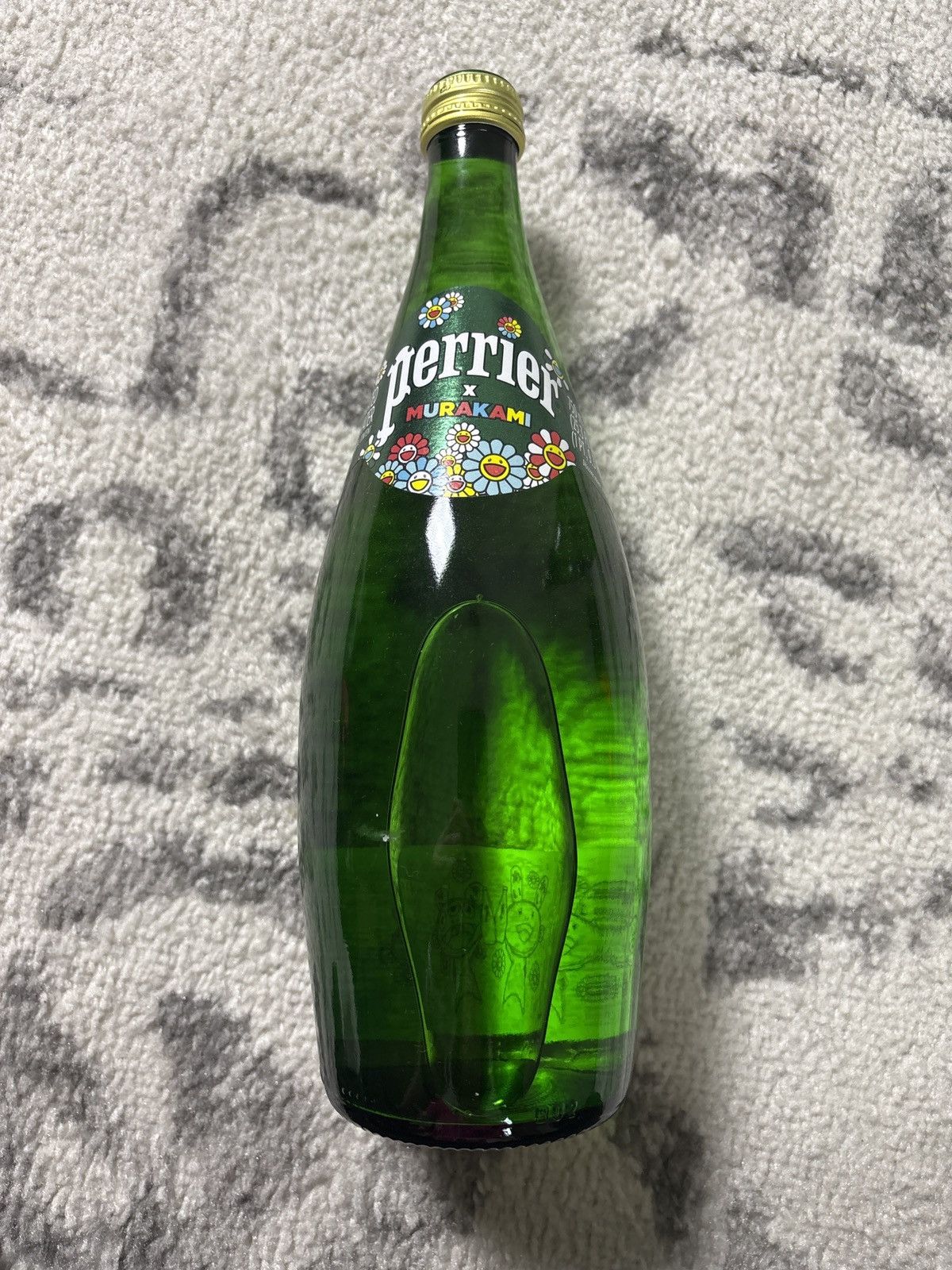 Takashi Murakami TAKASHI MURAKAMI PERRIER SPARKLING WATER GLASS BOTTLE Size ONE SIZE - 1 Thumbnail