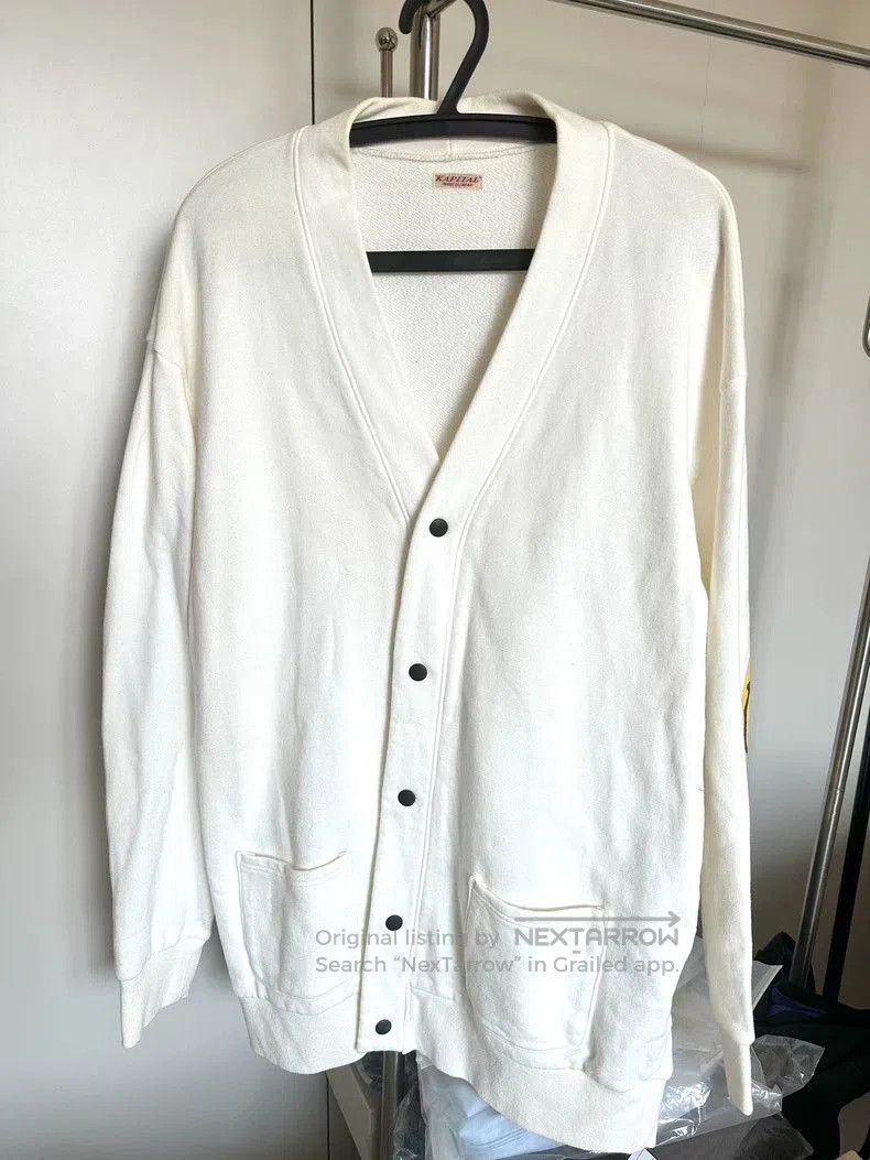 Kapital Kapital Smiley Cardigan Size 3 Collar Flaw Size US M / EU 48-50 / 2 - 2 Thumbnail