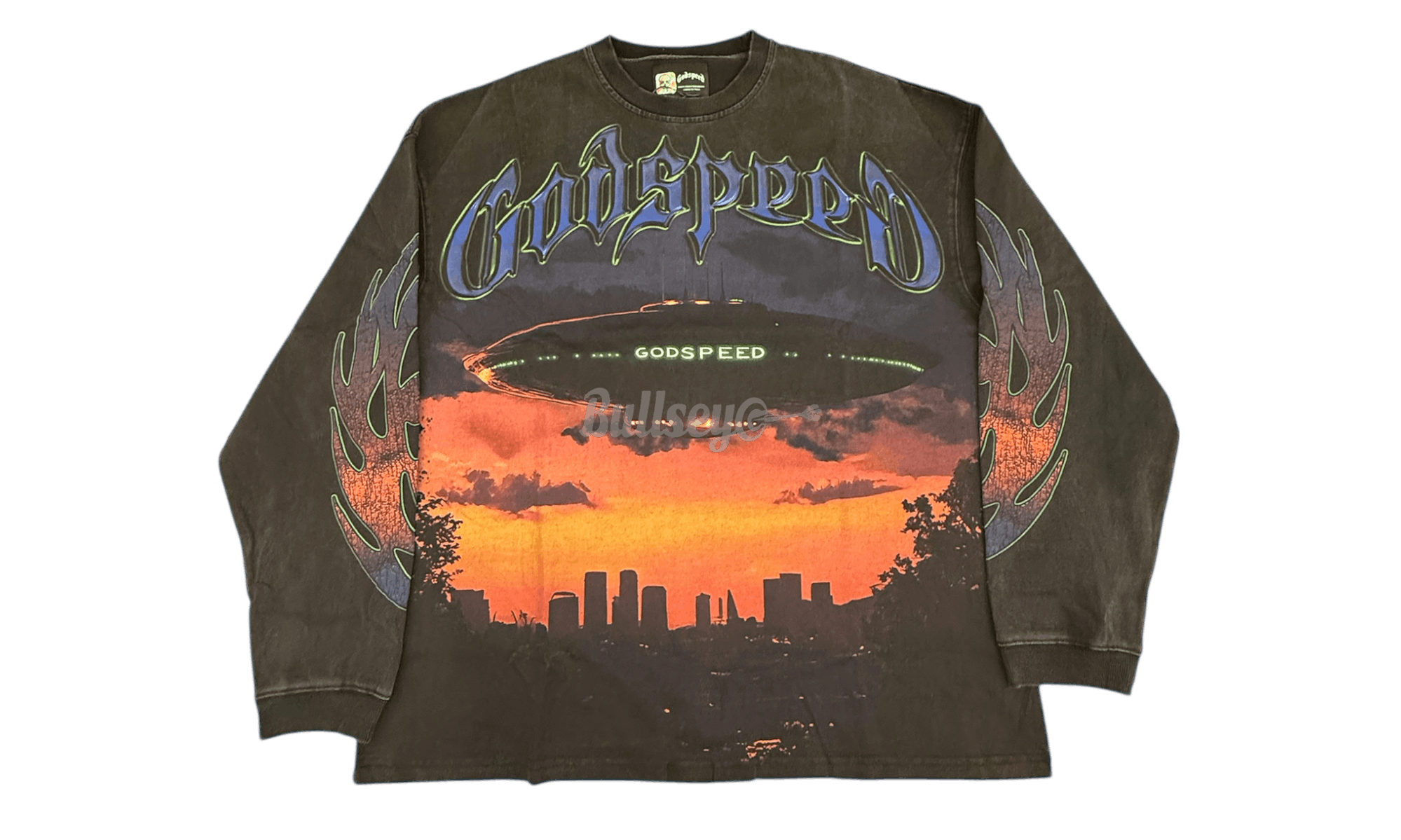 U.A.P Washed Black Longsleeve T-Shirt