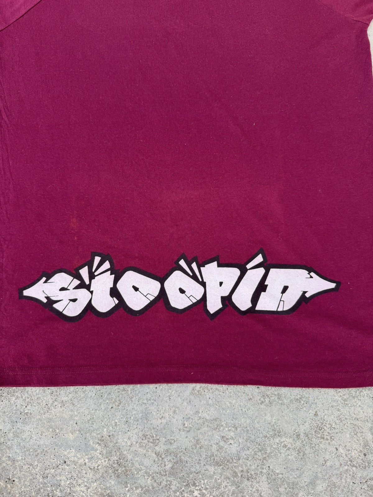 Shorty's Skateboards Vintage 90s Stoopid Skateboards Ringer T shirt Size US L / EU 52-54 / 3 - 4 Thumbnail