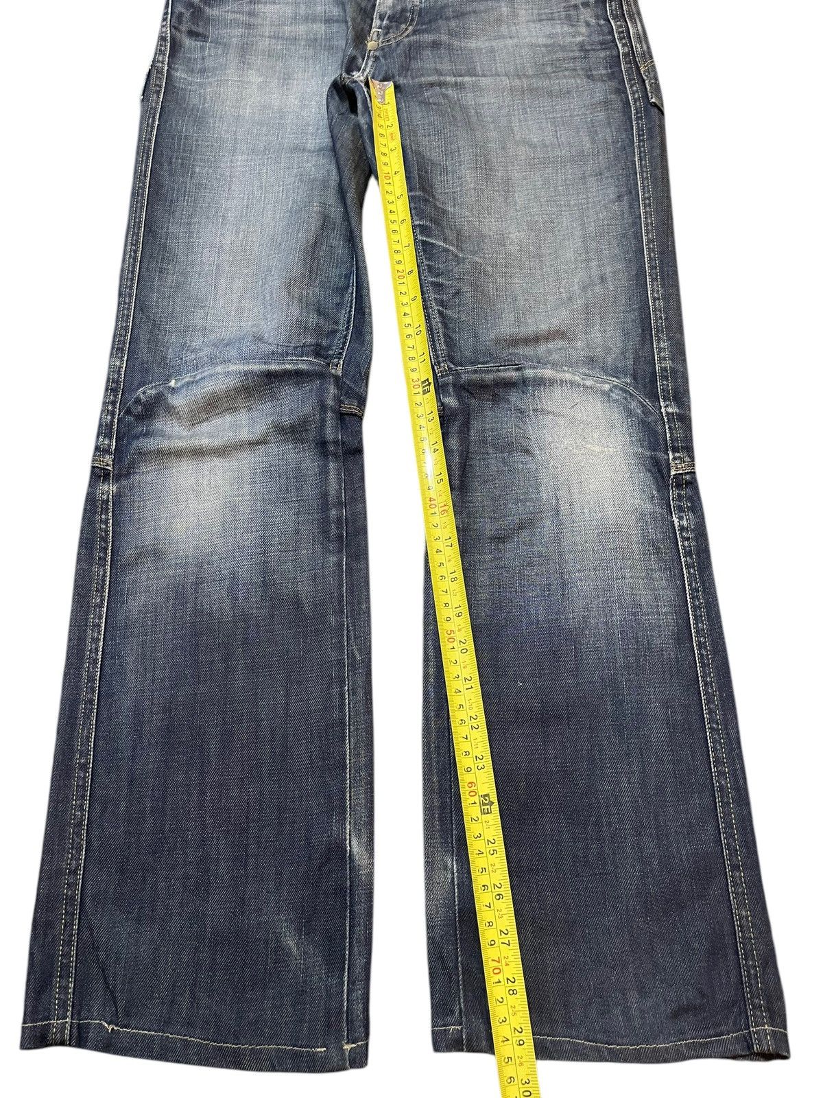 G-Star Vintage Japanese Gstar Faded Wash Style Loose Jeans Size US 32 / EU 48 - 13 Thumbnail