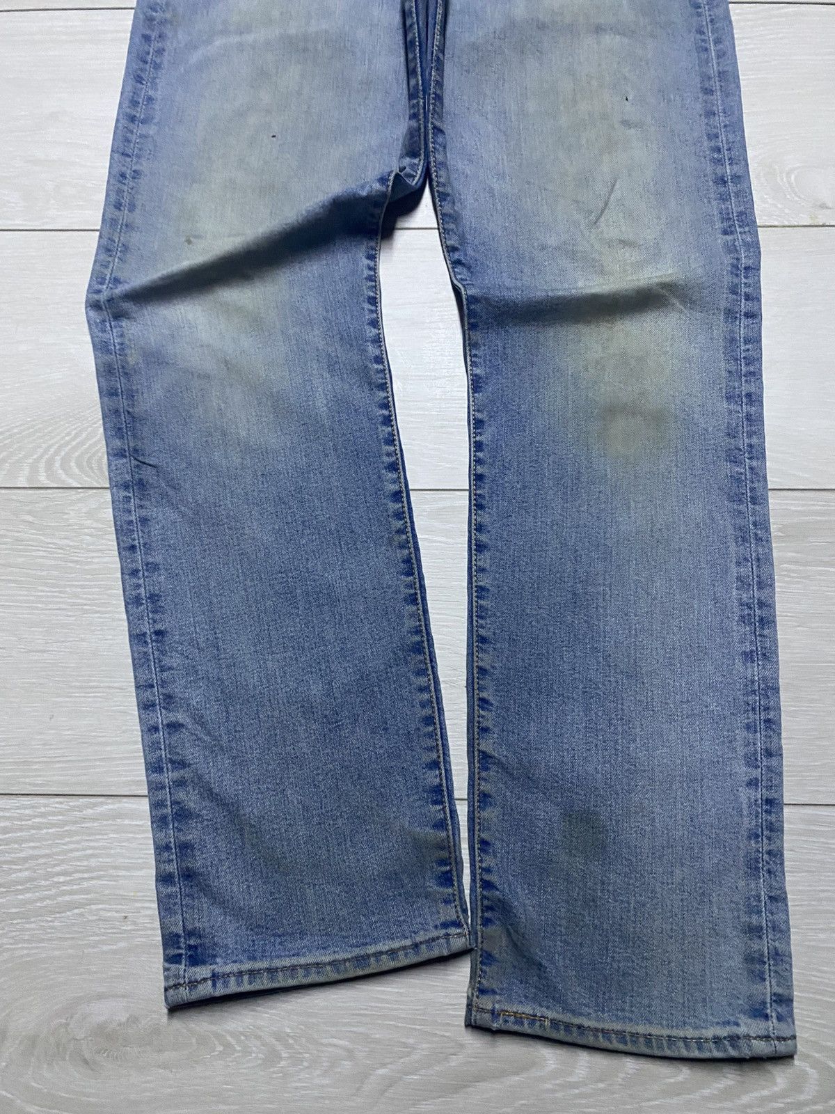 Levi's Vintage Levis 502 Faded Wash Distressed Slim Fit Size US 30 / EU 46 - 5 Thumbnail