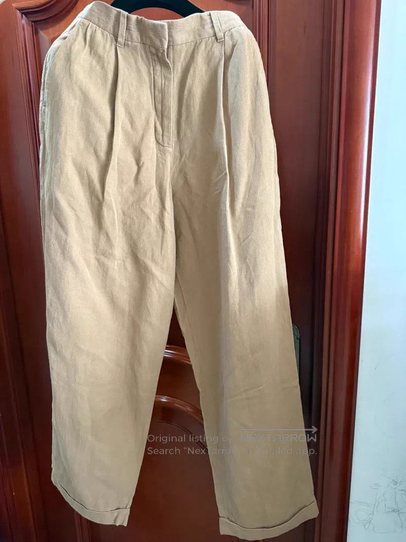 The Row size 2 Linen and silk slacks